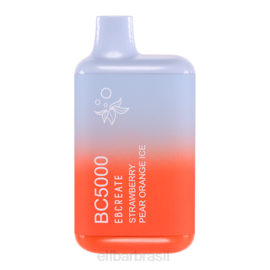 ELFBAR morango pêra laranja gelo consumidor bc5000 - 40 mg - único 2Z0B20