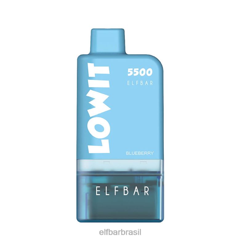 ELFBAR kit de pod pré-preenchido lowit 5500 2%nic 4TDFF126 framboesa azul